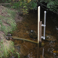 Crest-Stage Streamgage Network in Michigan