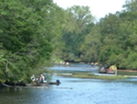 Response to an oilspill on the Kalamazoo River